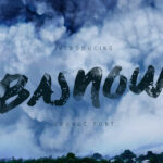 Basnow Grunge Font - Featured Image