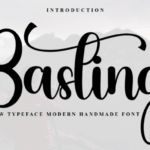 Basting Font - Featured Image