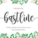 Bastline Font - Featured Image