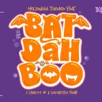 Bat Dah Boo Font - Featured Image