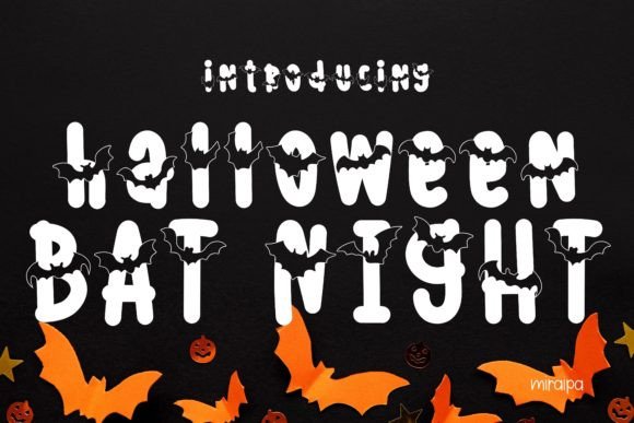 Bat Night Font - Featured Image