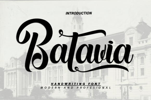 Batavia Font - Featured Image