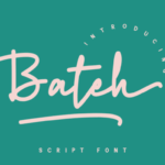 Bateh Font - Featured Image