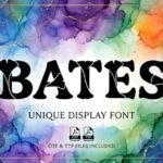 Bates Font - Featured Image