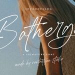 Batherga Font - Featured Image