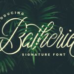 Batheria Font - Featured Image