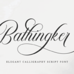 Bathingker Font - Featured Image