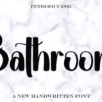 Bathroom Font - Featured Image