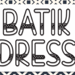 Batik Dress Font - Featured Image