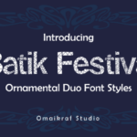 Batik Festival Font - Featured Image