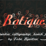 Batique Font - Featured Image