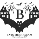 Bats Monogram Font - Featured Image
