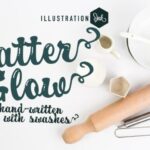 Batter Glow Font - Featured Image