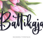 Battikaja Font - Featured Image