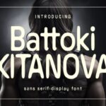 Battoki Kitanova Font - Featured Image