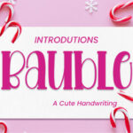 Bauble Font - Featured Image