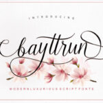 Bayttrun Script Font - Featured Image
