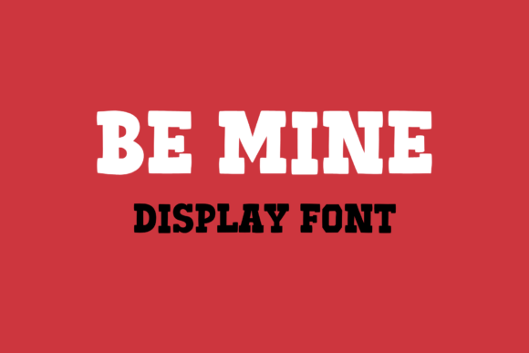 Be Mine Font - Featured Image