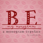 Be My Monogram Font - Featured Image