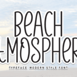 Beach Atmosphere Font - Featured Image