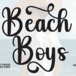 Beach Boys Font - Featured Image