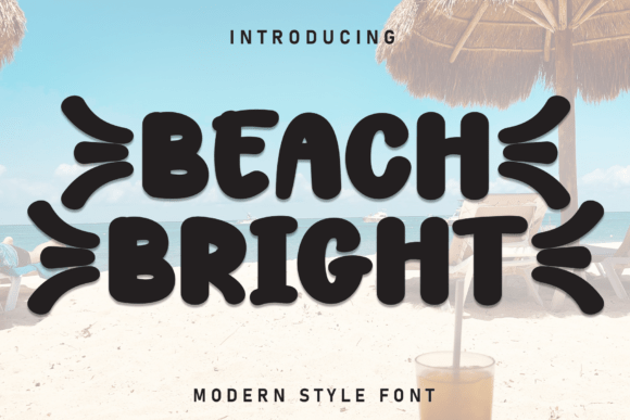 Beach Bright Font - Featured Image