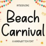 Beach Carnival Font - Featured Image