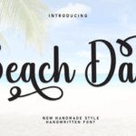 Beach Day Font - Featured Image