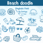 Beach Doodle Font - Featured Image