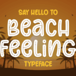Beach Feeling Font - Featured Image