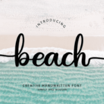 Beach Font - Featured Image