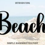 Beach Font - Featured Image