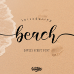 Beach Font - Featured Image