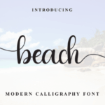 Beach Font - Featured Image