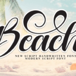 Beach Font - Featured Image