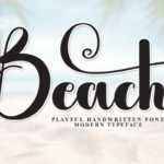 Beach Font - Featured Image