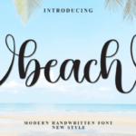 Beach Font - Featured Image