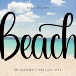 Beach Font - Featured Image