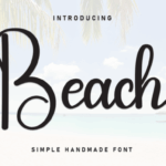 Beach Font - Featured Image
