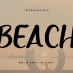 Beach Font - Featured Image