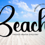Beach Font - Featured Image