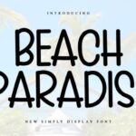 Beach Paradise Font - Featured Image