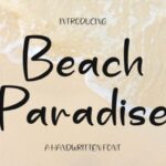 Beach Paradise Font - Featured Image
