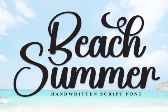 Beach Summer Font - Featured Image