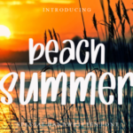 Beach Summer Font - Featured Image