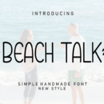 Beach Talk Font - Featured Image