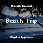 Beach Trip Font - Featured Image