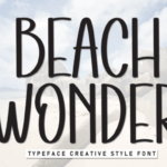 Beach Wonder Font - Featured Image