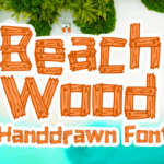 Beach Wood Font - Featured Image