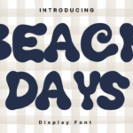 Beachdays Font - Featured Image